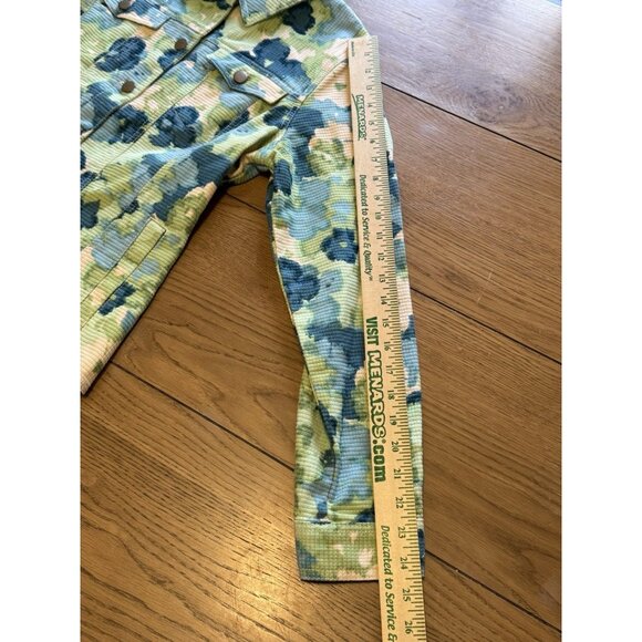 PENDLETON Warranted To Be Womens Cotton Jacket Size Medium Ribbed Spring Classic - Picture 12 of 16